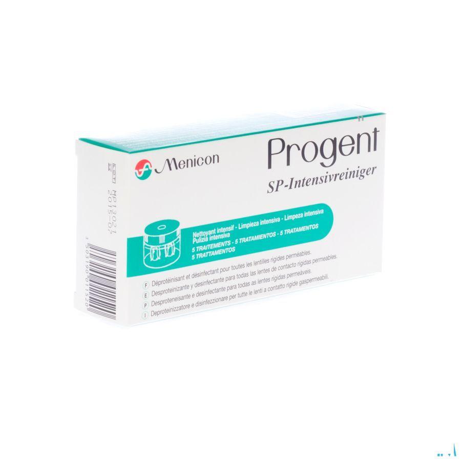 Progent Intensief Reinigen Ampullen 10 (5a + 5b) + lenscase  -  Lensfactory