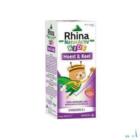 Rhina Natur Activ Toux Kids Sirop 100 ml  -  Sanofi