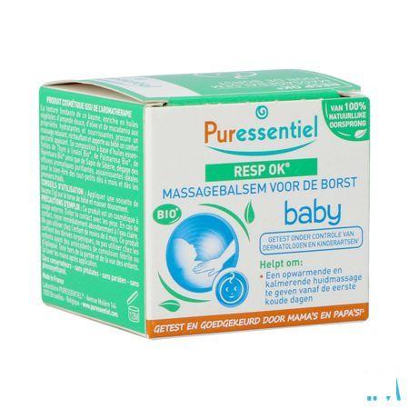 Puressentiel Ademhaling Massagebalsem Baby 30 ml  -  Puressentiel