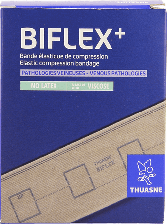 Thuasne Benelux Biflex 17+ Sterk Ijkteken Beige 10Cmx4M  -  Thuasne Benelux