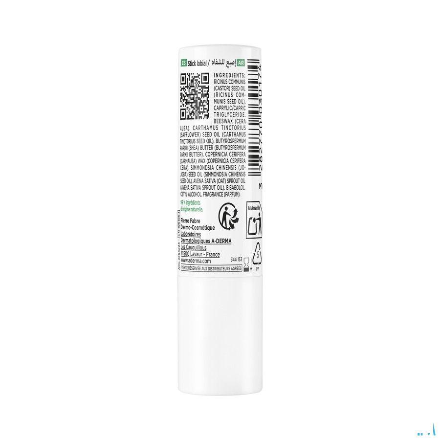Aderma Havermelk Lipstick Rhealba 4g  -  Aderma