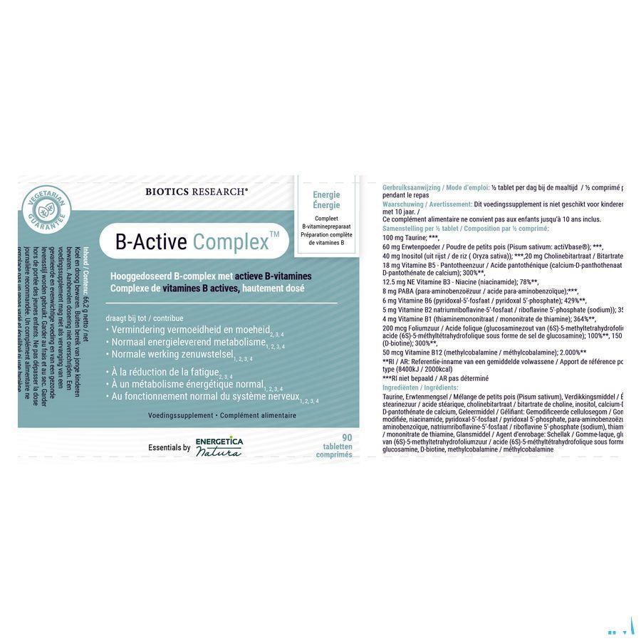 B-Active Complex 90 tabletten  -  Energetica Natura