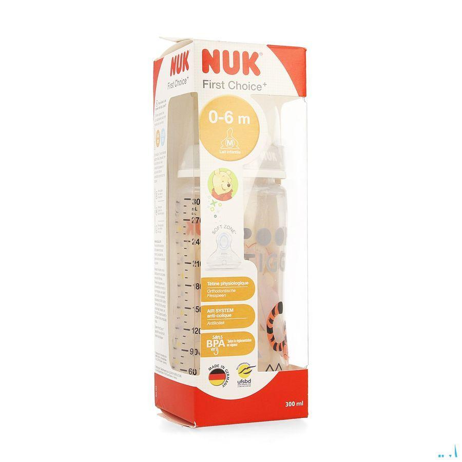 Nuk Biberon Winnie The Pooh 300 ml 0-6m  -  Eureka Pharma