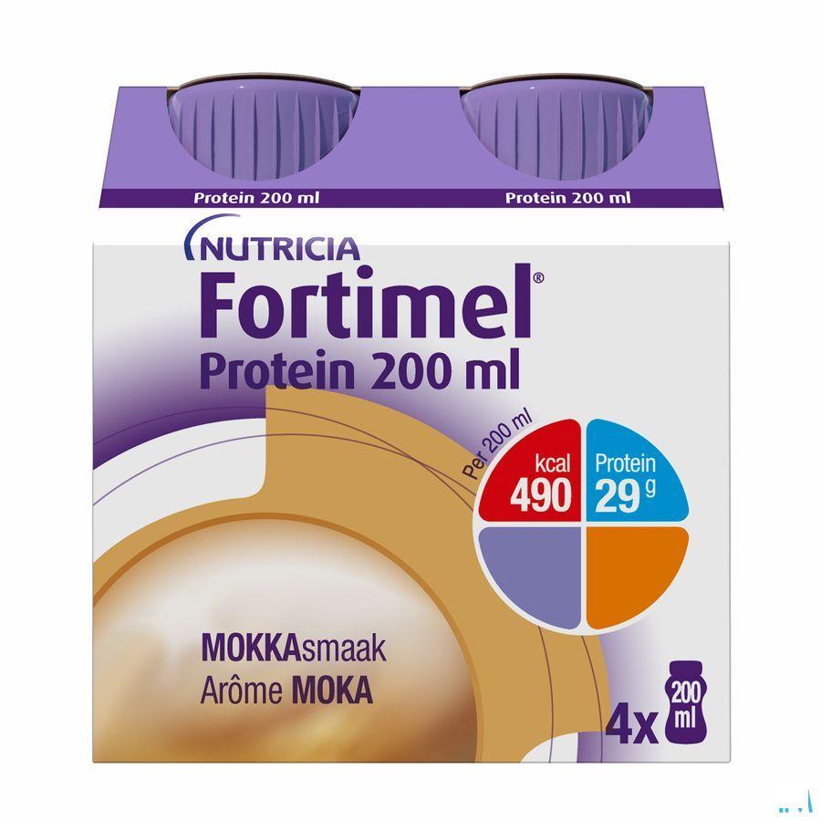 Fortimel Protein 200 ml Mokka 4X200 ml  -  Nutricia