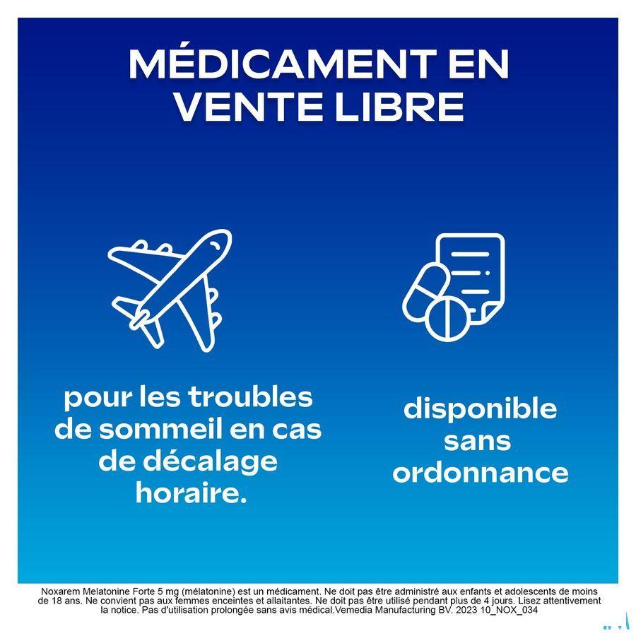 Noxarem Melatonine Forte 5 mg Tabl 50