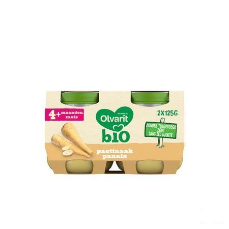 Olvarit Bio Pastinaak 4M 2X125G  -  Nutricia