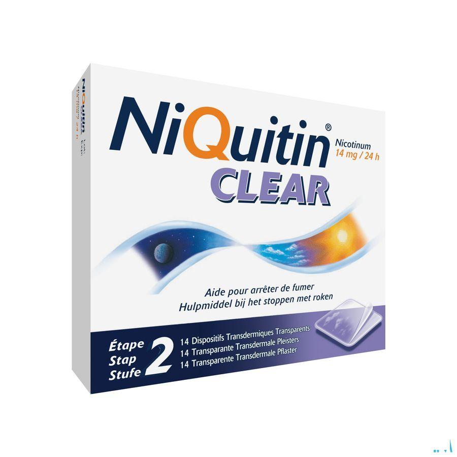 Niquitin Clear Patches 14 X 14 mg