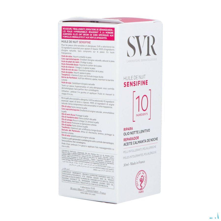 Svr Sensifine Huile Nuit 30 ml