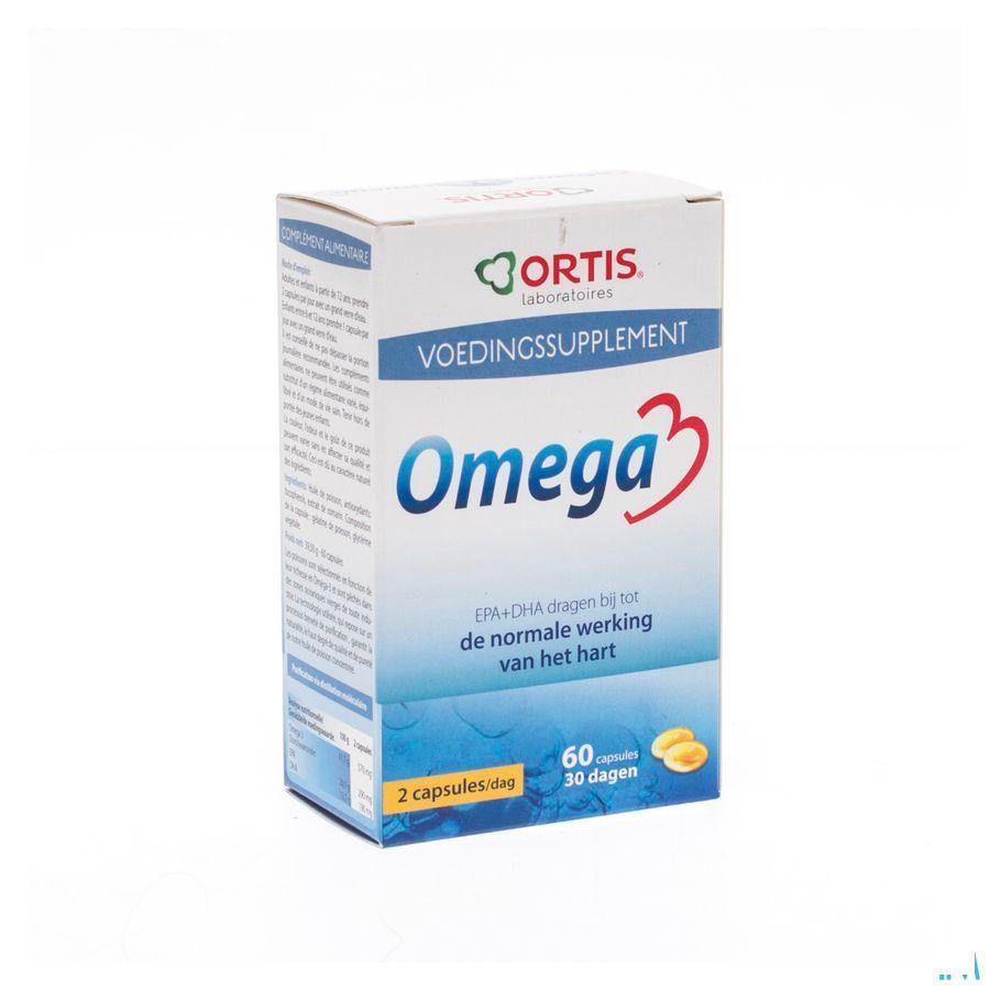 Ortis Omega 3 Blister Capsule 4x15  -  Ortis