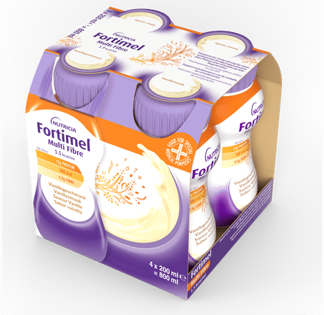 Fortimel Multifiber 1.5Kcal Vanille 4 x 200 ml