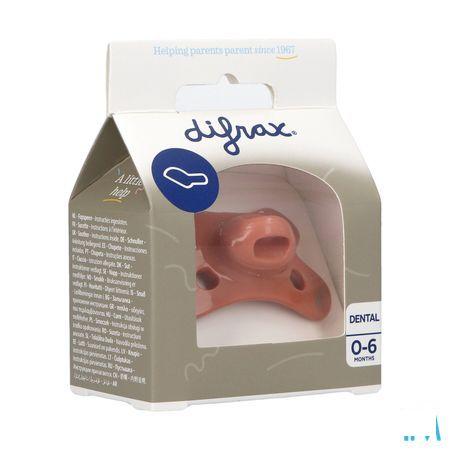 Difrax Fopspeen Sil Mini-dental 0-6m 799  -  Difrax