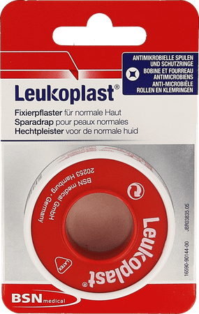 Leukoplast Deksel 1,25cmx5m Ophang 1 152101