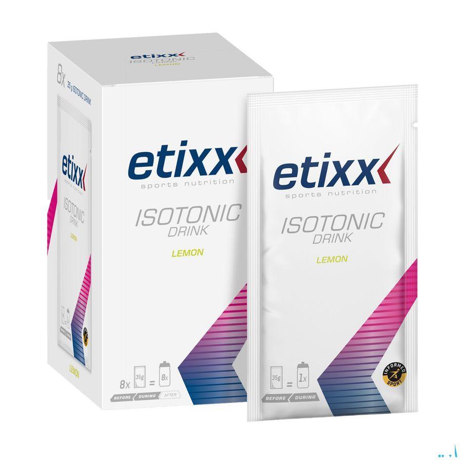 Etixx Isotonic Lemon Pdr 8 x 35 gr