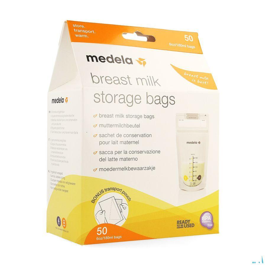 Medela Zakjes Voor Moedermelk 180  ml 50  -  Medela