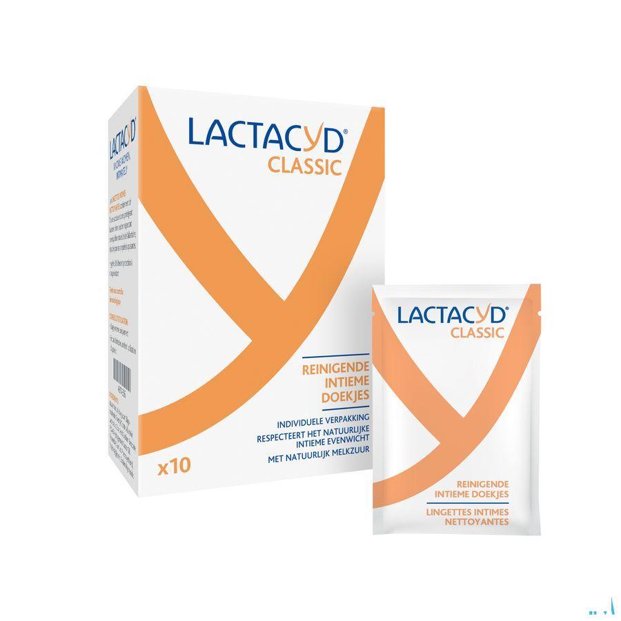 Lactacyd Intieme Wasdoekjes 10