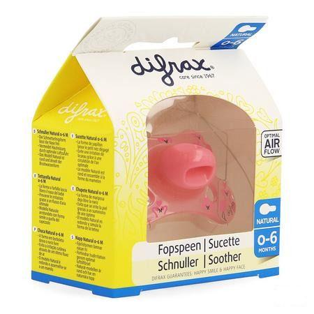Difrax Fopspeen Natural 0-6 M  -  Difrax