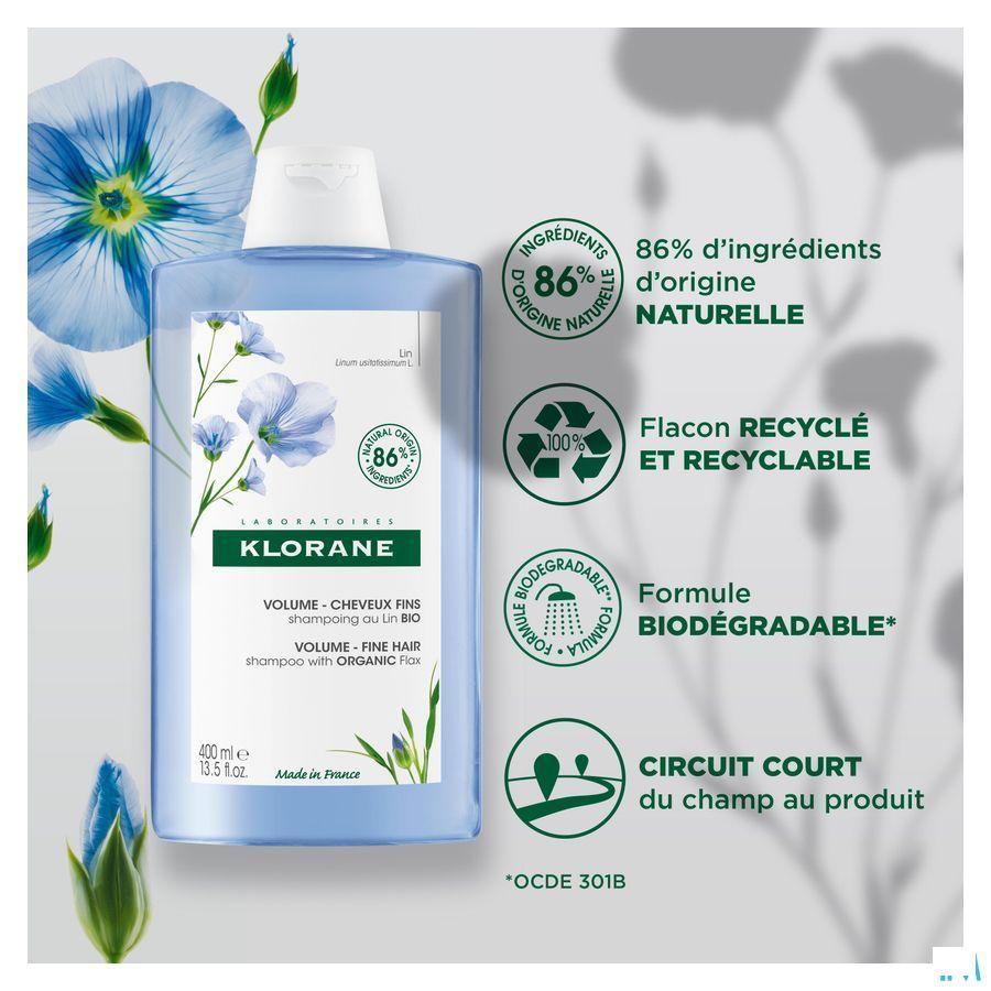 Klorane Capil. Shampooing Lin 400 ml
