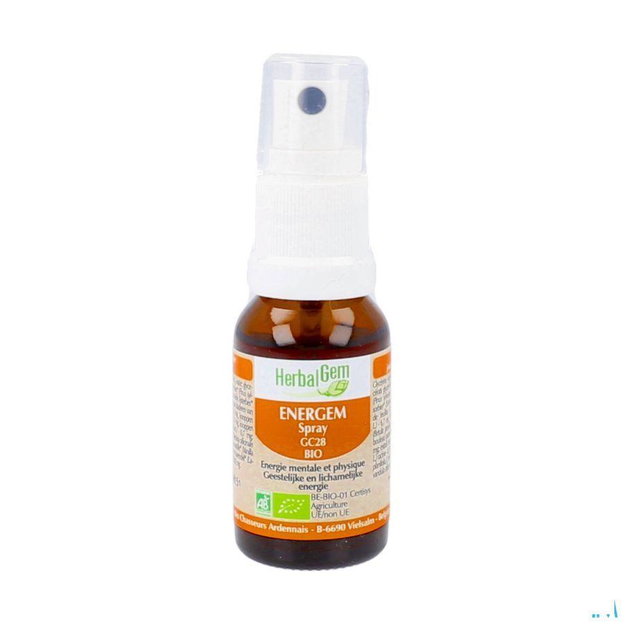 Herbalgem Energem Spray Gc28 Bio Compl. Energ.10 ml  -  Herbalgem