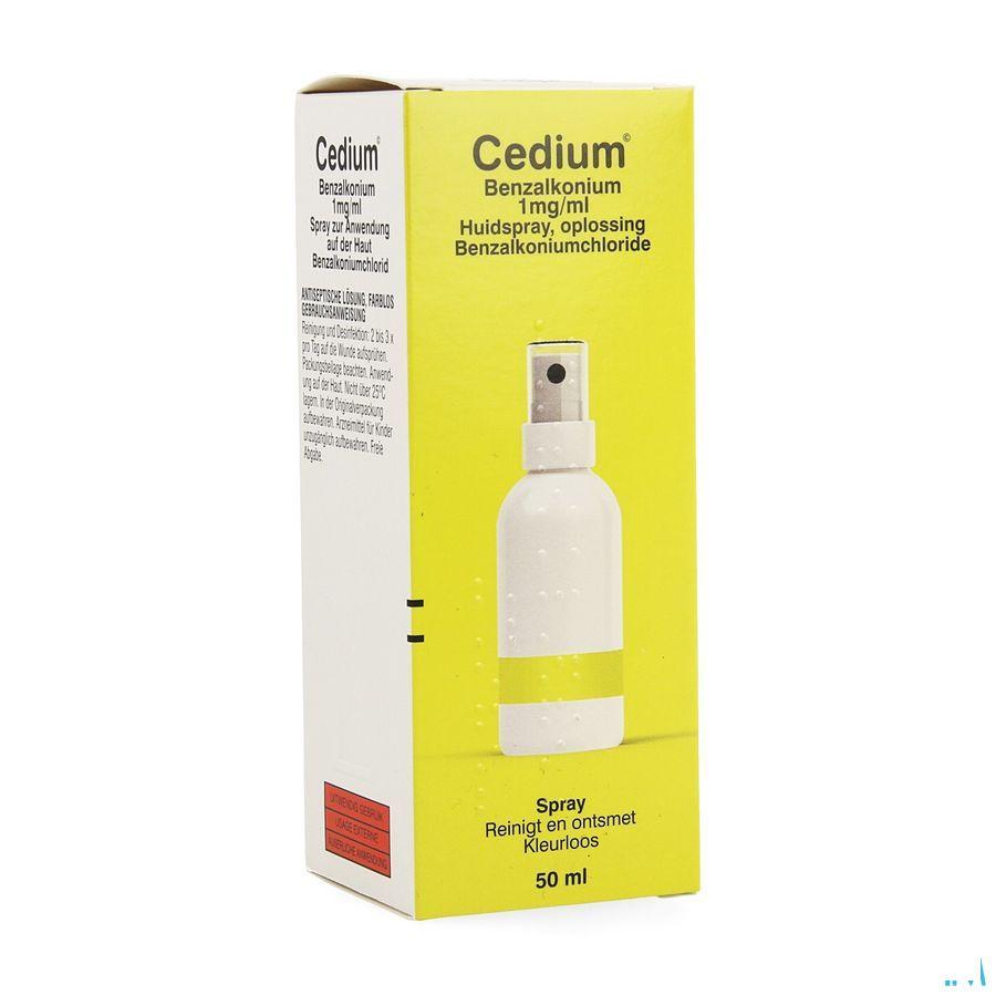 Cedium Benzalkonium Spray 50 ml