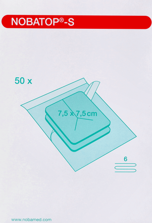 Noba Compresses Predecoupee Sterile 7,5X 7,5Cm 50  -  Bota