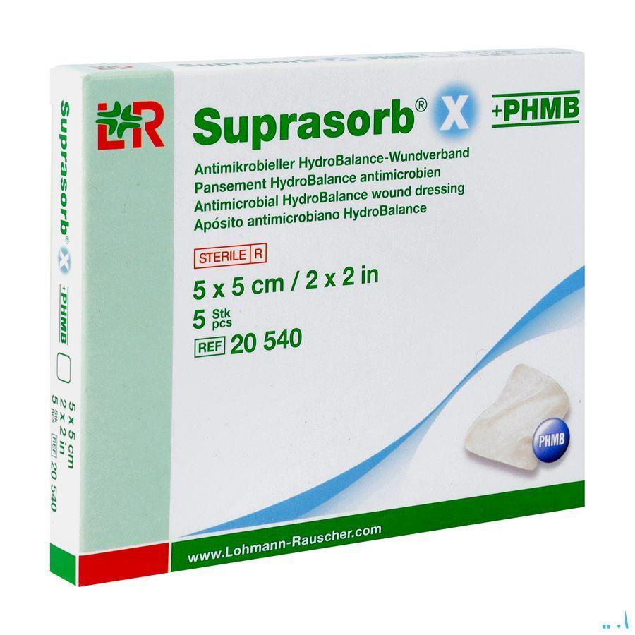 Suprasorb X Kp Phmb Ster 5x 5cm 5 20540  -  Lohmann & Rauscher