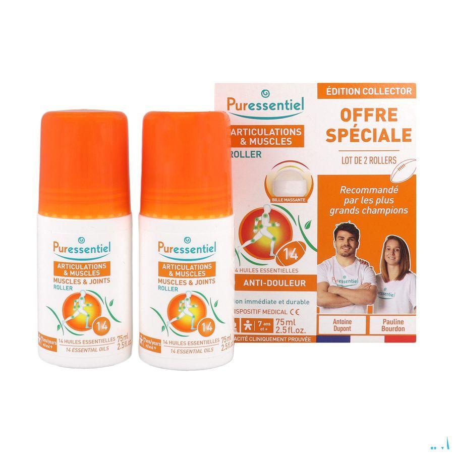 Puressentiel Gewrichten Roller 14 Essentiele Olie 2x75 ml  -  Puressentiel