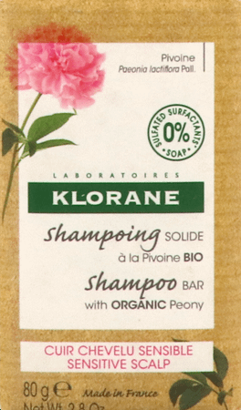 Klorane Capil. Shampoo Bar Pioenroos 80 gr