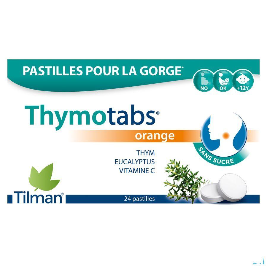 Thymo Comprimes Orange Pastille A Sucer 24  -  Tilman