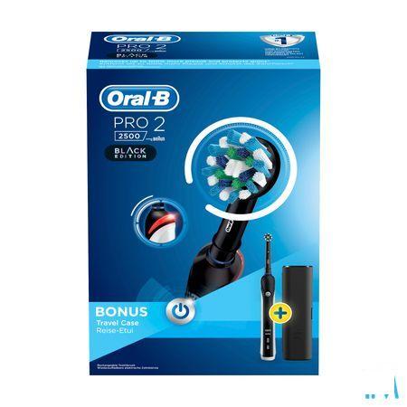 Oral B Pro 2500 Cross Action Black