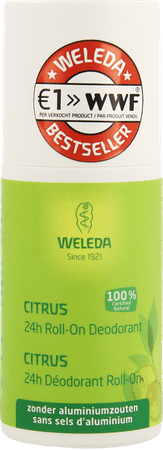 Weleda Deodorant Citrus 24h Roll-on 50 ml  -  Weleda