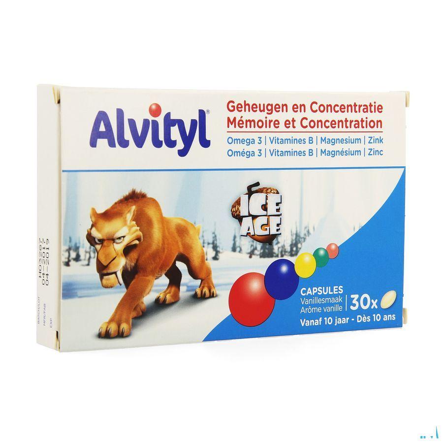 Alvityl Memoire Concentration Adg Capsule 30  -  Urgo Healthcare