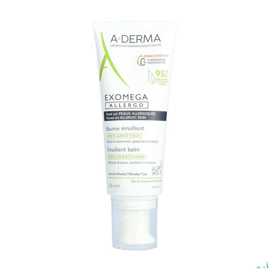 Aderma Exomega Allergo Balsem Emolierend Tube200 ml  -  Aderma