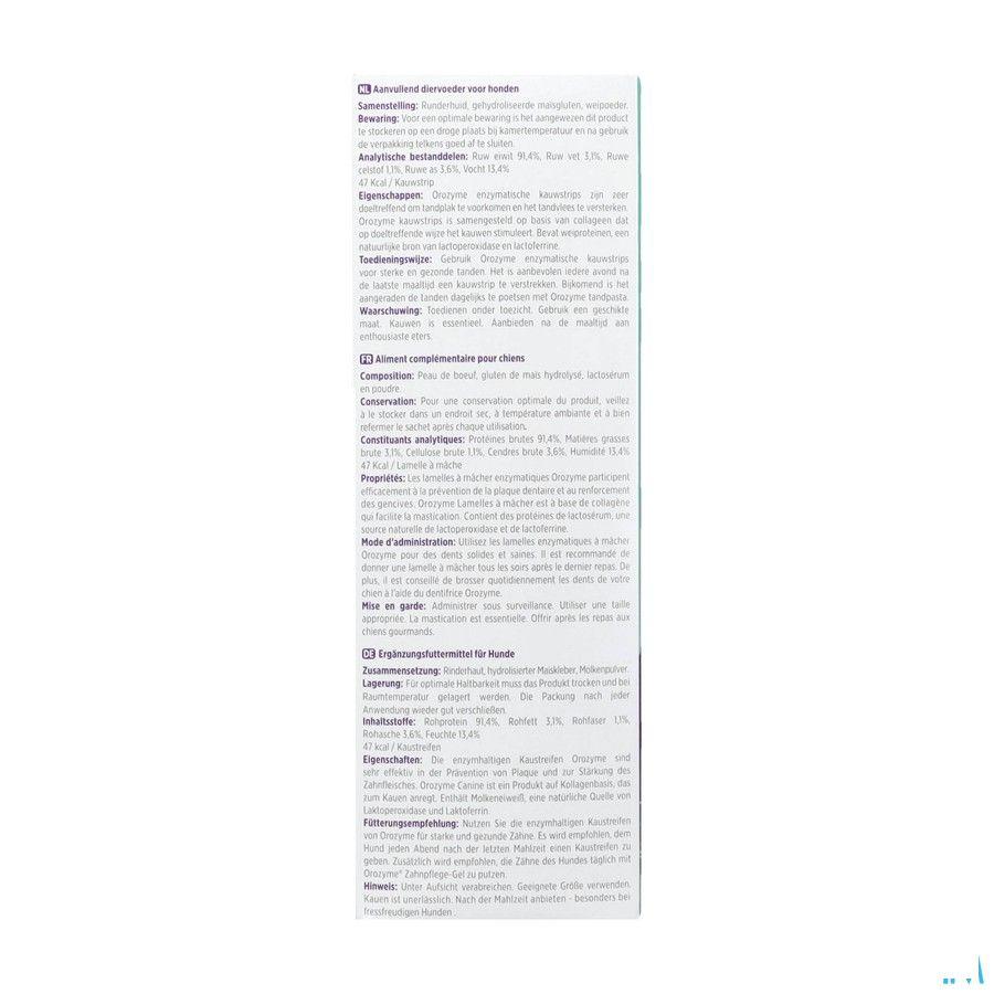 Orozyme Canine S Lamelle Enzym.chien 