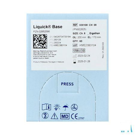 Liquick Base Ergoth.Blaassonde Ch08 20cm 60 630108