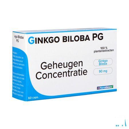 Gingko Biloba Pg Pharmagenerix Capsule 60  -  Superphar