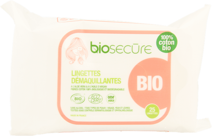 Bio Secure Reinigingsdoekjes 25  -  Nutrisante