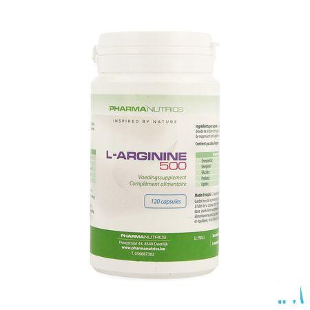 L Arginine V-Capsule 120 Pharmanutrics  -  Pharmanutrics