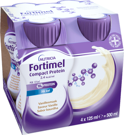 Fortimel Compact Protein 2.4Kcal Vanilla 4 x 125 ml