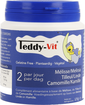 Teddy Vit Melissa + Linde + Kamille Beertjes 50  -  Stylepharma