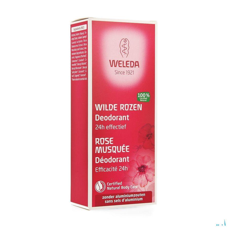 Weleda Deodorant Rose Musquee 100 ml  -  Weleda