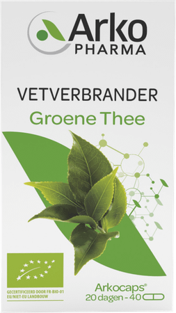 Arkocaps Groene Thee Bio Capsule 40  -  Arkopharma