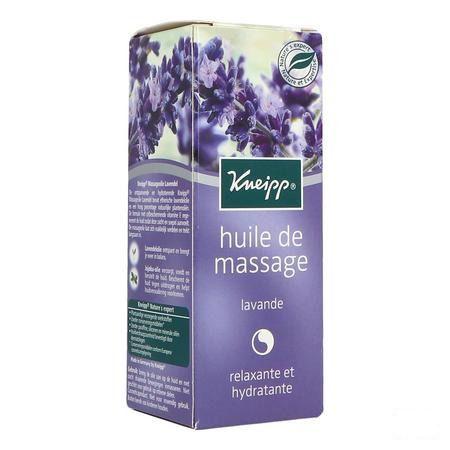 Kneipp Massage Olie Lavendel 100 ml  -  Kneipp