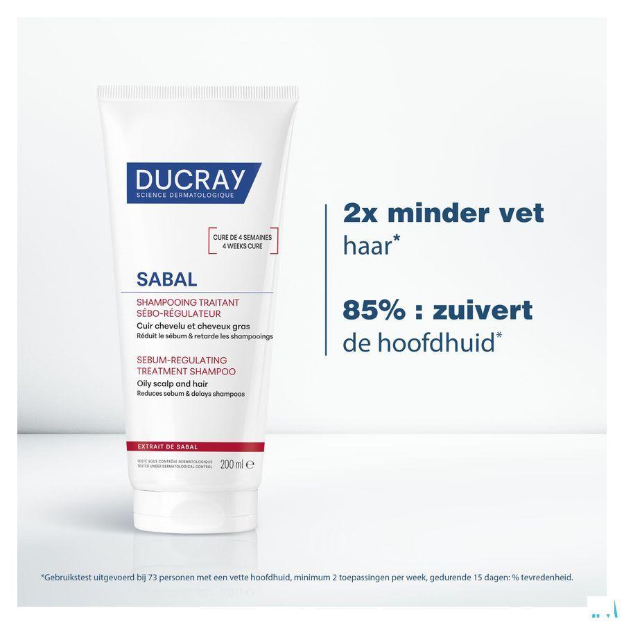 Ducray Sabal Shampoo Talgregulerende Verzorg. 200 ml