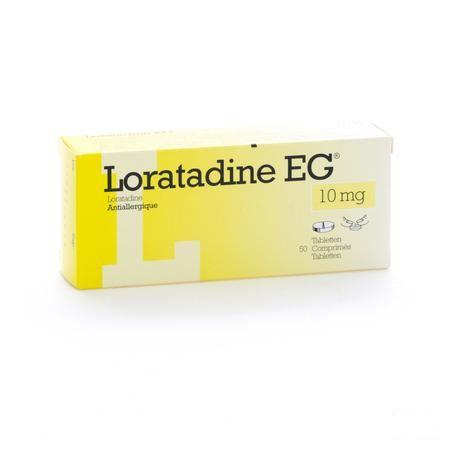 Loratadine EG 10 mg Tabletten 50 X 10 mg  -  EG