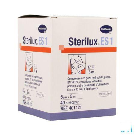 Sterilux Es1 Kompres Steriel 8Pl 5,0X 5,0Cm 40 4011219  -  Hartmann