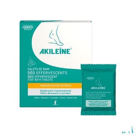 Akileine Groen Deo Bruistabletten 7 103170  -  Asepta