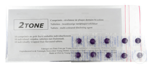 Tandplakverklikker 2tone Tabletten 10  -  Deprophar