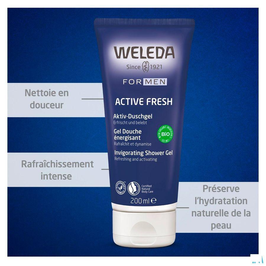 Weleda Douchegel Activerend Man Tube 200 ml  -  Weleda