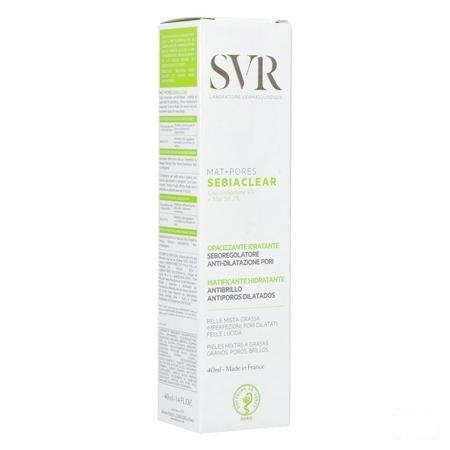 Sebiaclear Creme Mat + Pores Tube 40 ml