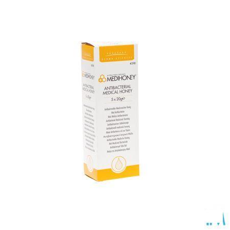 Medihoney Medische Honing Anti bact. Gel Tube 5x20 gr